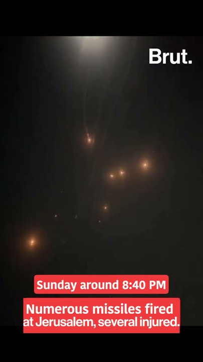 Jerusalem struck by missiles
