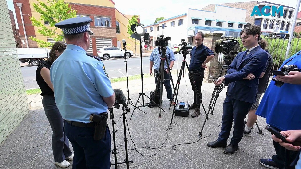 Police address media after man dies near Ebor