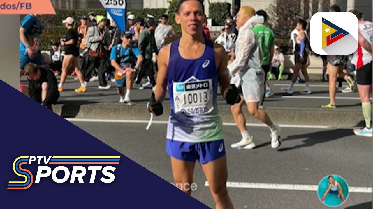 Ilang Filipino runners, bumasag ng national records sa Tokyo Marathon