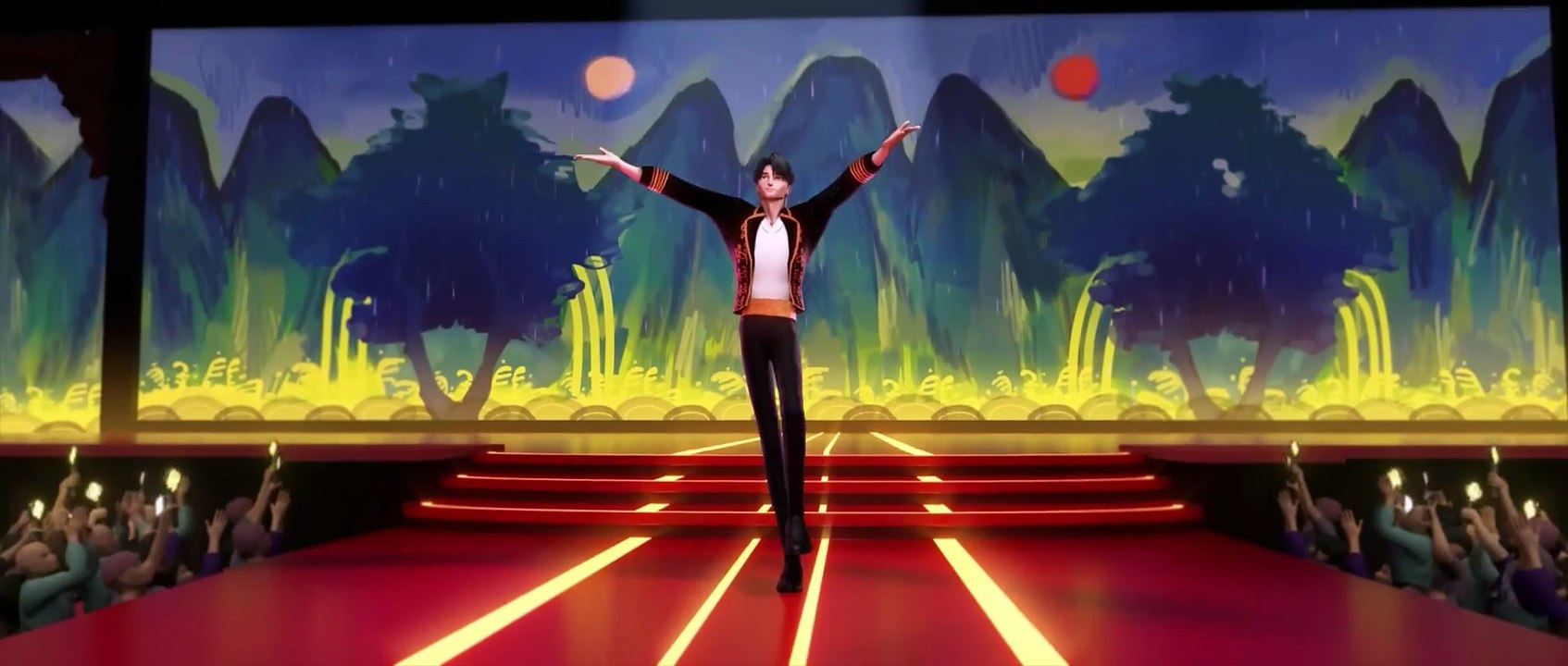 Golden (Saja Boys Version)   KPop Demon Hunters Animation  【Male Cover】