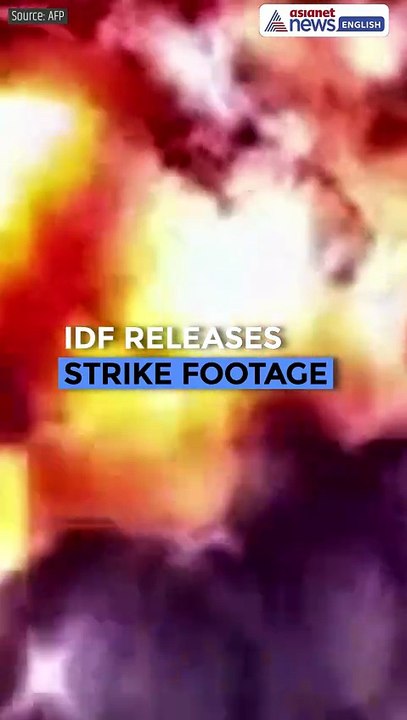 Israel Releases Strike Footage of Jets Launching Toward Iran | IDF Video