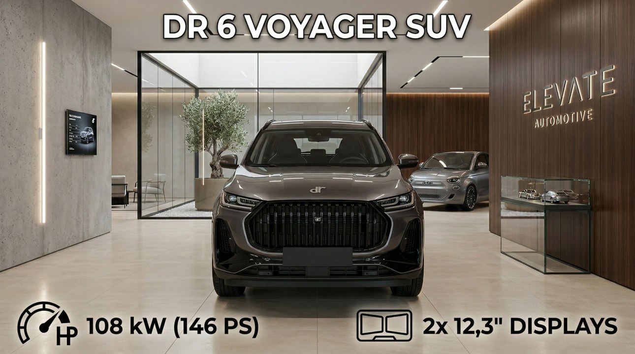 2026 DR 6 Voyager SUV – Ausstattung, ADAS & Features