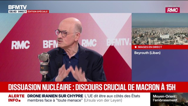 La France a prévu une augmentation de son nombre de têtes nucléaires , selon Alain Bauer, professeur émérite de criminologie au CNAM