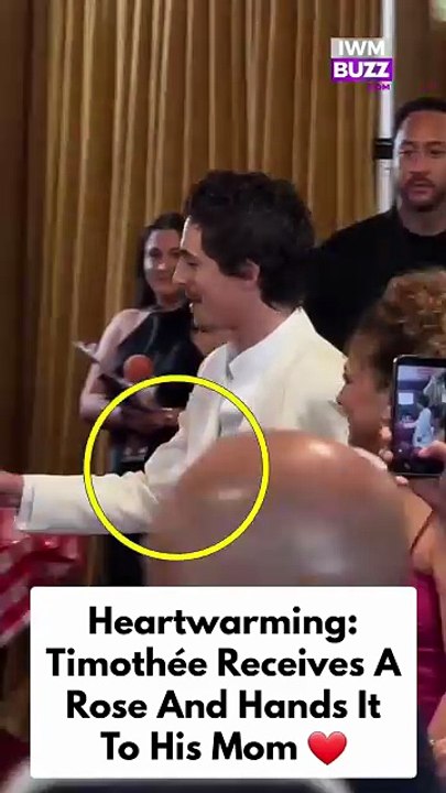 Hollywood actor Timothée Chalamet and his mom Nicole Flender share a heartwarming moment at the 2026 Actor Awards