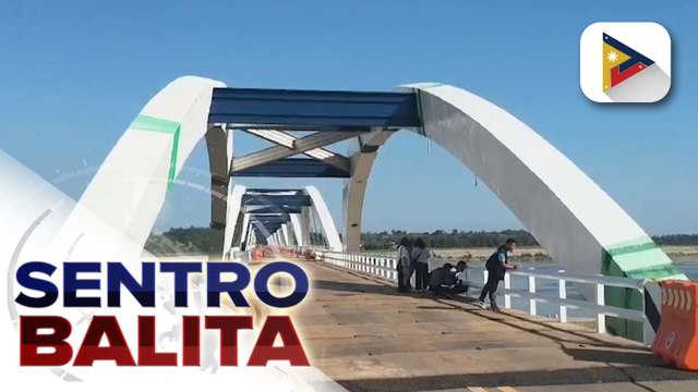 Steel bridge connector na pansamantalang kapalit ng Cabagan-Sta. Maria Bridge, binuksan na; 24/7 traffic management, ipatutupad sa tulay | ulat ni April Racho - Radyo Pilipinas - Tuguegarao