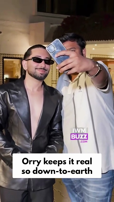 Orry keeps it real post-party in Bandra, fans love his humble vibes