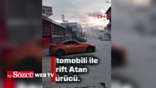 Antakya’da drift yapan sürücüye 140 bin TL ceza kesildi, ehliyetine 60 gün el konuldu
