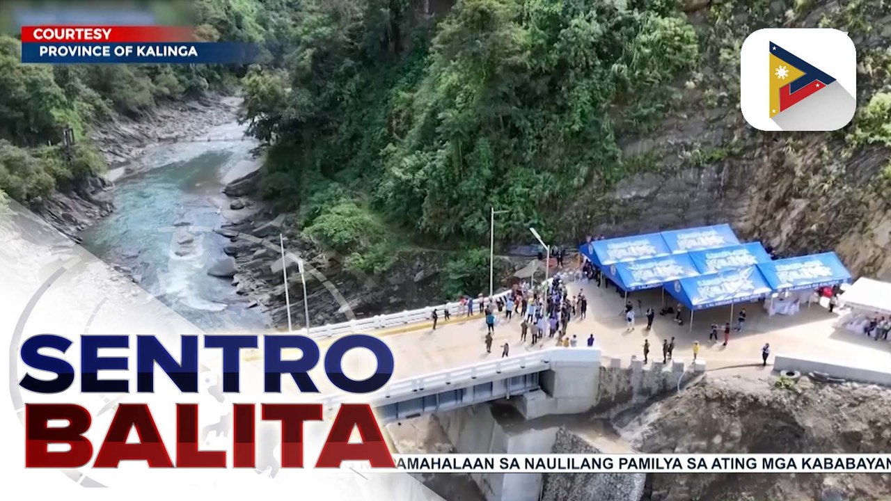 Bagong Poswoy Bridge sa Kalinga na naisakatuparan sa tulong ng PAMANA Project ng OPAPRU, opisyal nang naibigay sa mga residente | ulat ni Anjel Kim Pengosro- PTV Cordillera