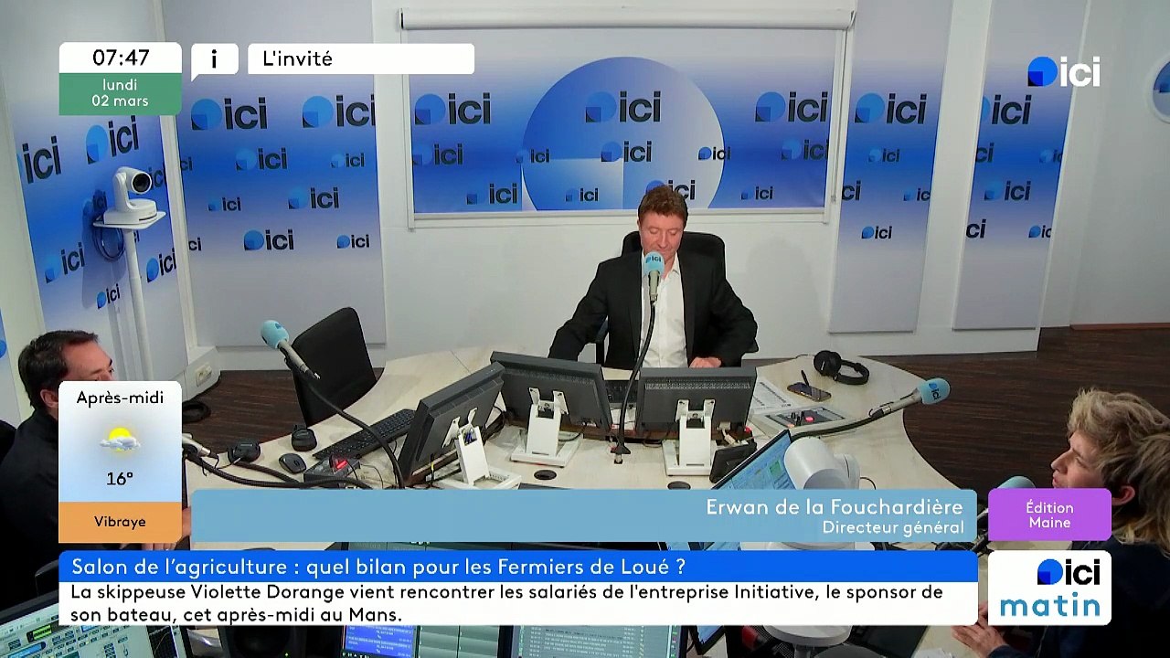 Erwan de la Fouchardière, directeur des Fermiers de Loué