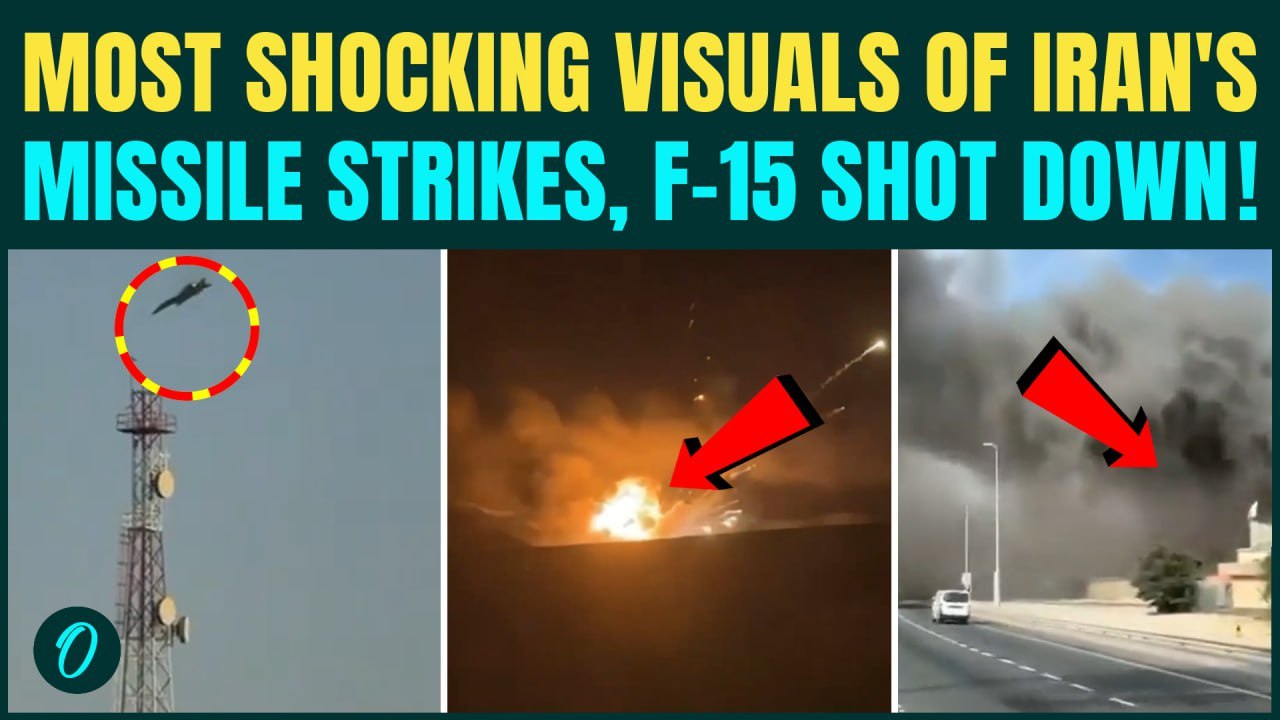 Iran's BALLISTIC Attack TOP 5 Videos: Explosions Rock Israel, Kuwait, Dubai, Bahrain With Boom