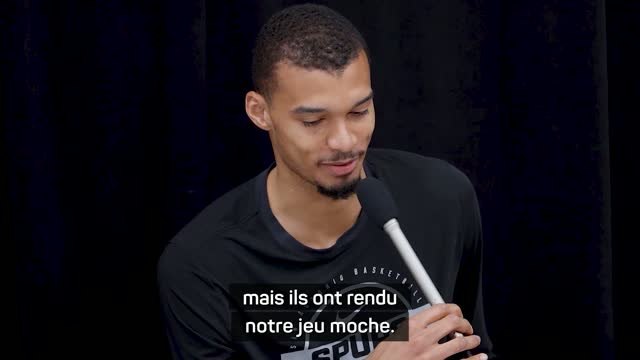 Spurs - Wembanyama : Les Knicks ont rendu notre jeu moche