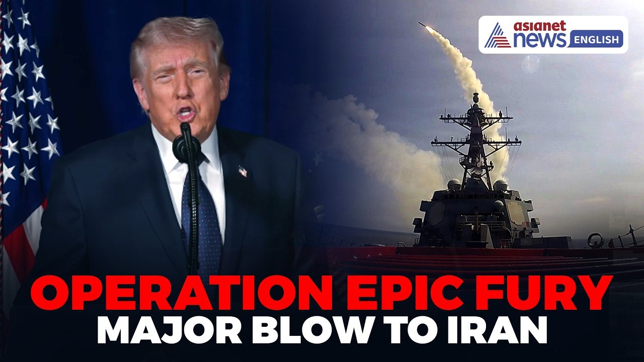 Donald Trump Announces ‘Operation Epic Fury’ | Claims Major Blow to Iran