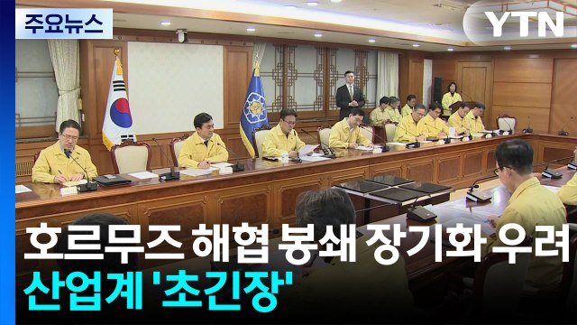 호르무즈 해협 봉쇄 장기화 우려에 산업계 '초긴장' / YTN