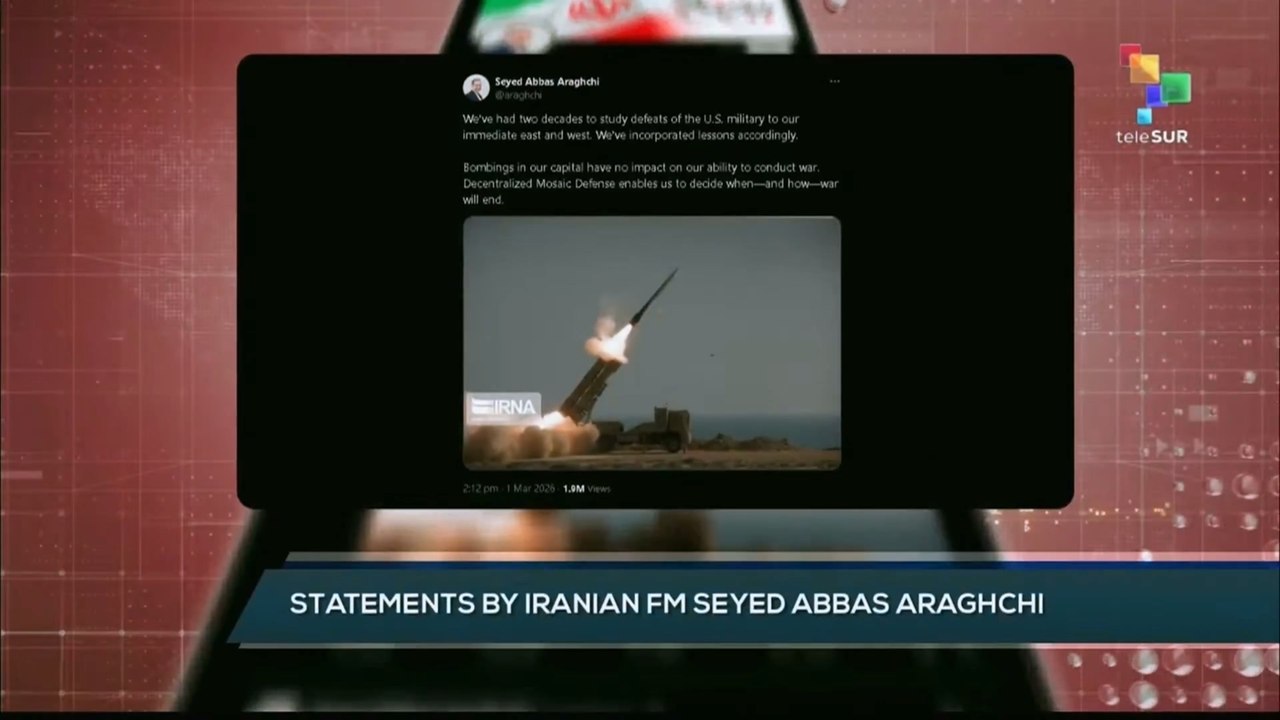 Statements by Iranian FM Seyed Abbas Araghchi