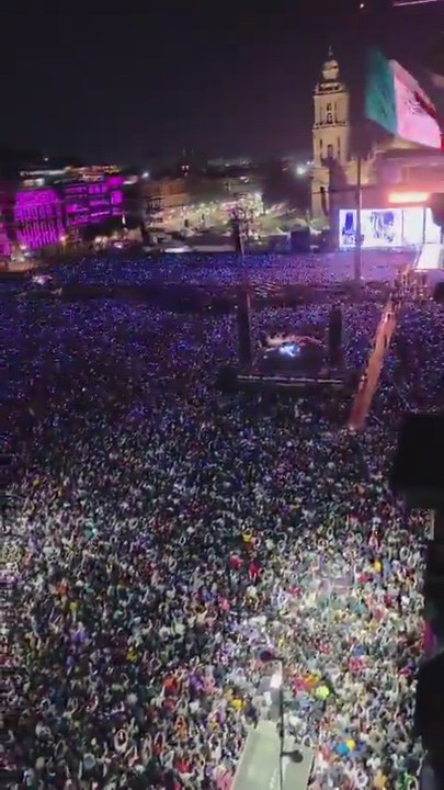 Shakira hace historia: reune a más de 400.000 personas en su concierto en México