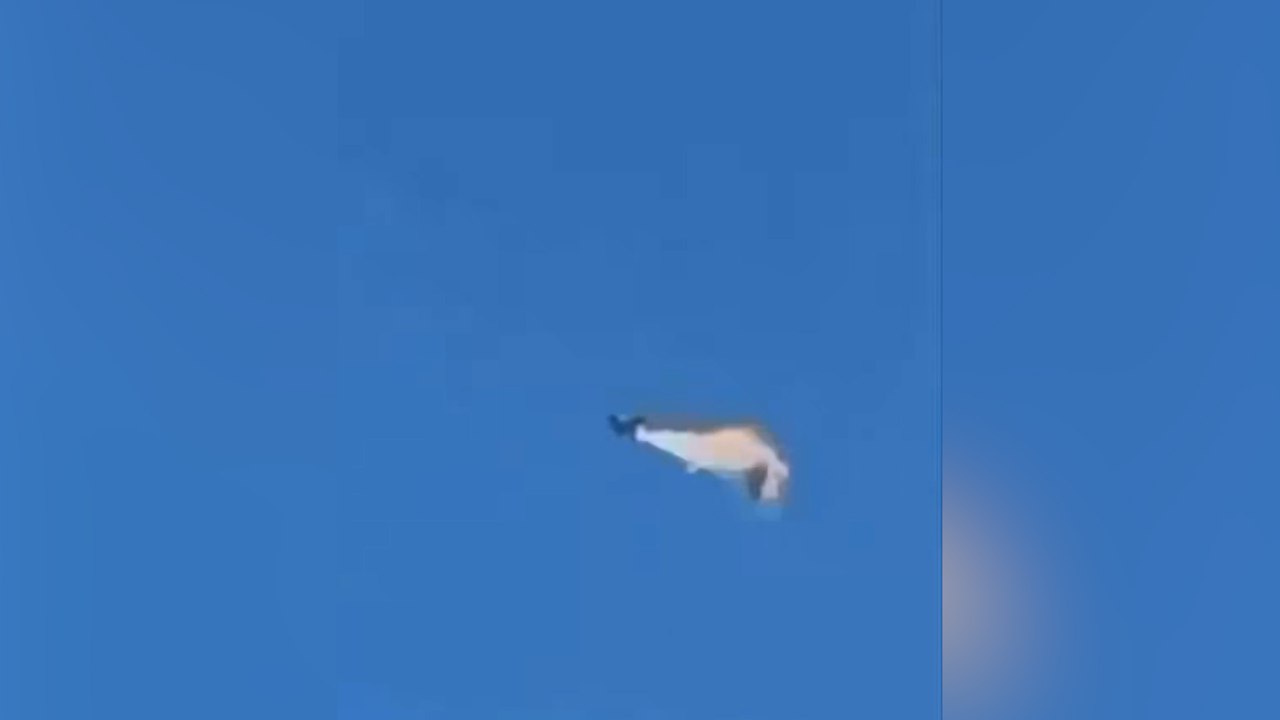 ABD'ye ait savaş uçağının vurulma anı