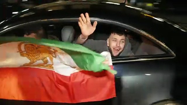 Iranian diaspora celebrate in north London