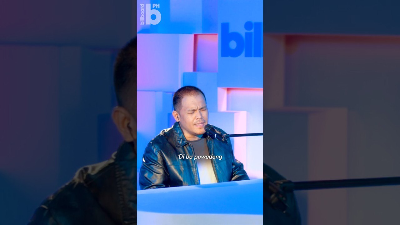 Jay Durias Performs Live on Billboard Philippines Studios
