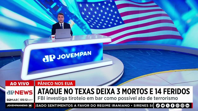 Ataque a tiros no Texas deixa três mortos