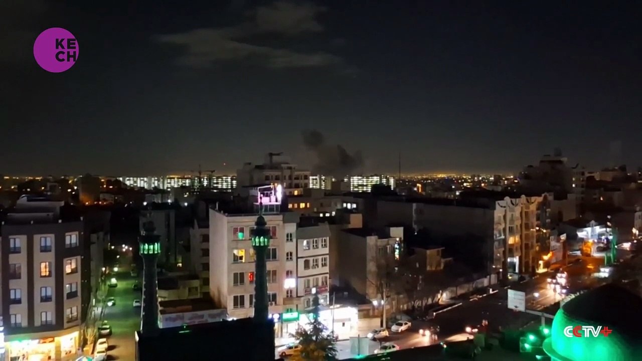 Multiple explosions rock Tehran on Sunday night