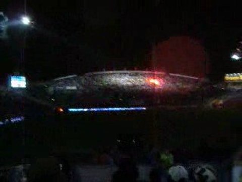 velodrome feux d'artifice en live !!!