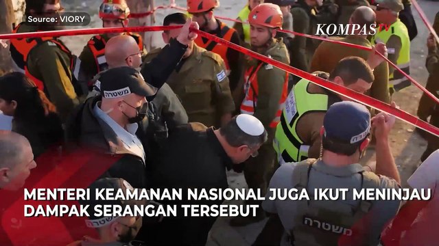Balistik Rudal Iran Porak-poranda Kota di Israel, Gedung-Gedung Hancur!