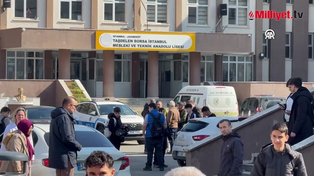Çekmeköy'de okulda dehşet: Öğrenci, 2 öğretmenini ve bir arkadaşını bıçakladı