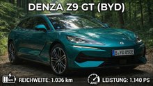 2026 Denza Z9 GT (BYD) mit 1.500 kW Flash-Charging