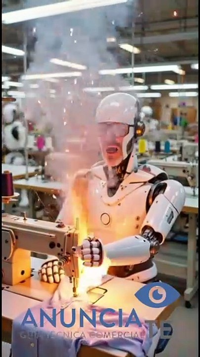 Cuanto han evolucionado los androides y que poco las maquinas de coser