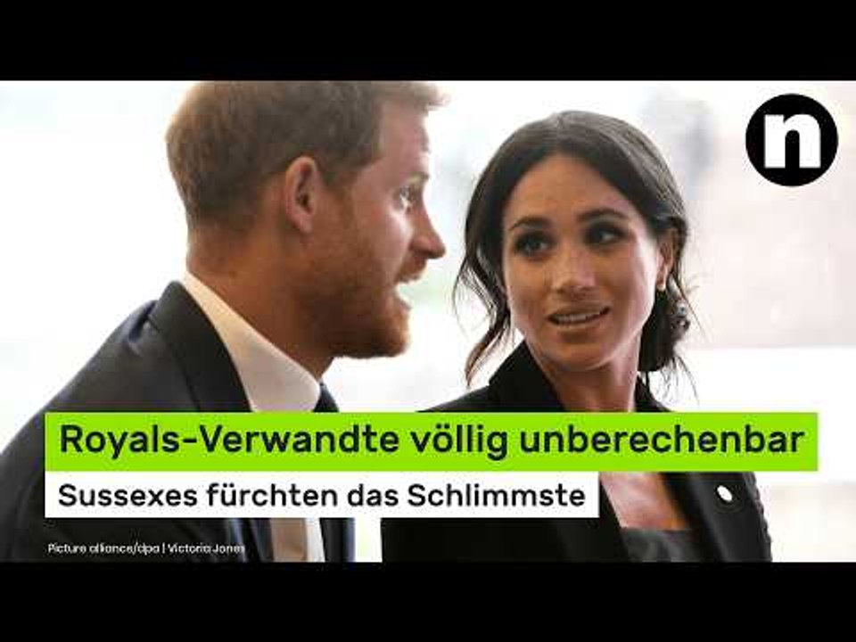 Harry und Meghan: Royals-Verwandte völlig unberechenbar - Sussexes fürchten das Schlimmste