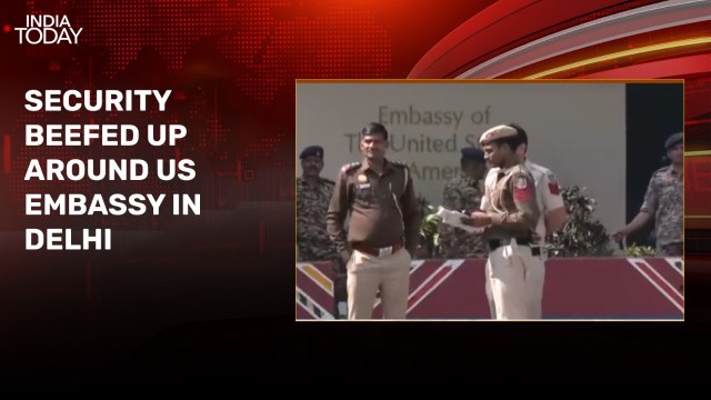 Massive security deployment at US Embassy in Delhi amid West Asia tensions