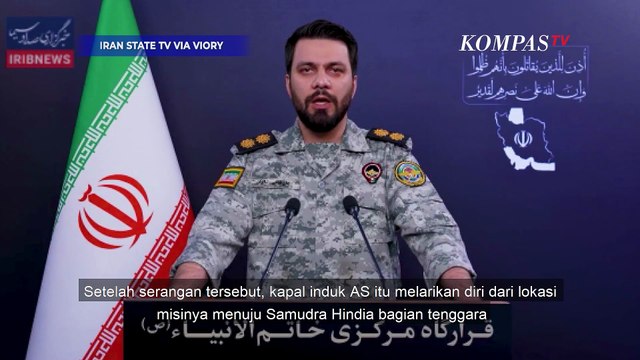 Militer Iran: USS Abraham Lincoln Dibombardir Rudal, Kini Kabur ke Samudera Hindia!