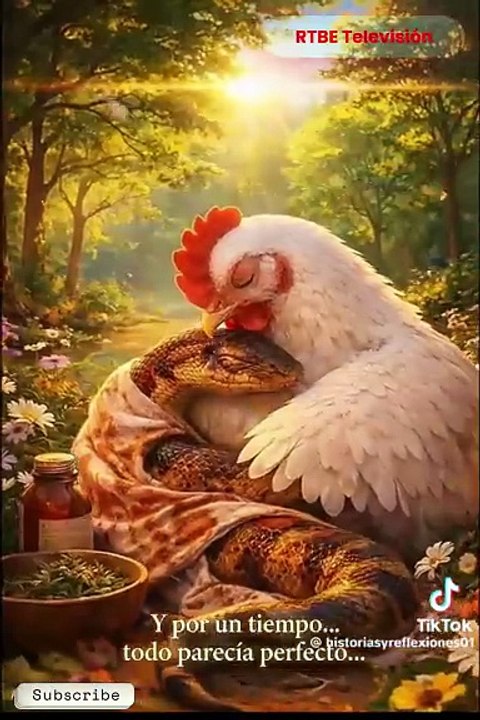 ✅ “La historia de la gallina y la serpiente”: una poderosa lección sobre el amor y la traición