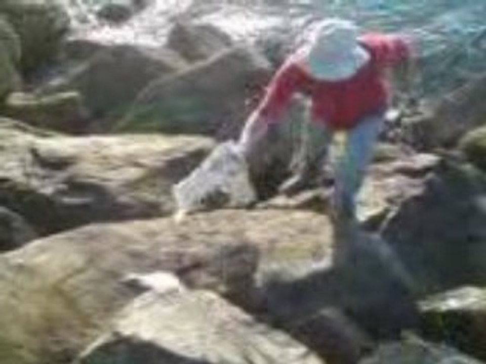 Pêche à la digue
