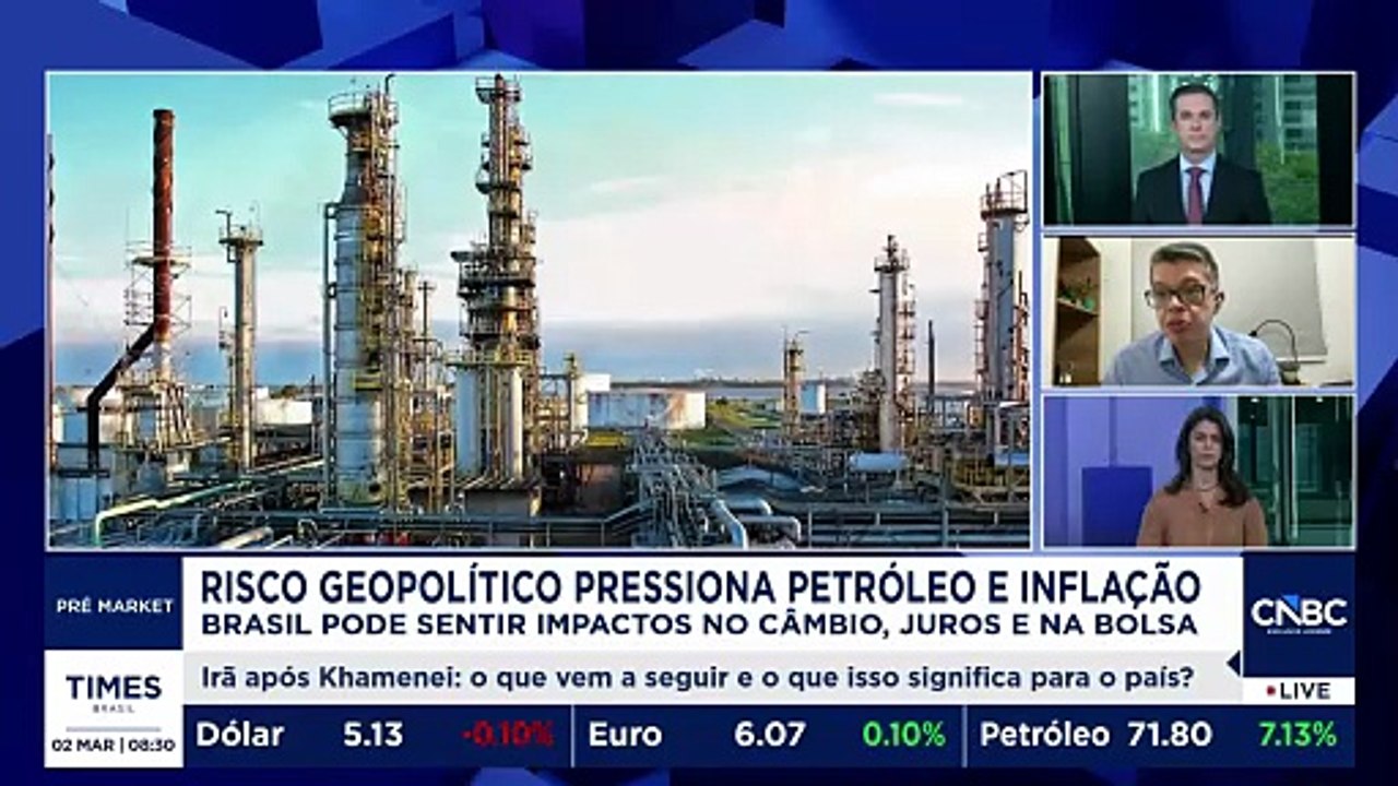 EUA-Israel x Irã: risco geopolítico pressiona petróleo, dólar e pode afetar Ibovespa B3; entenda