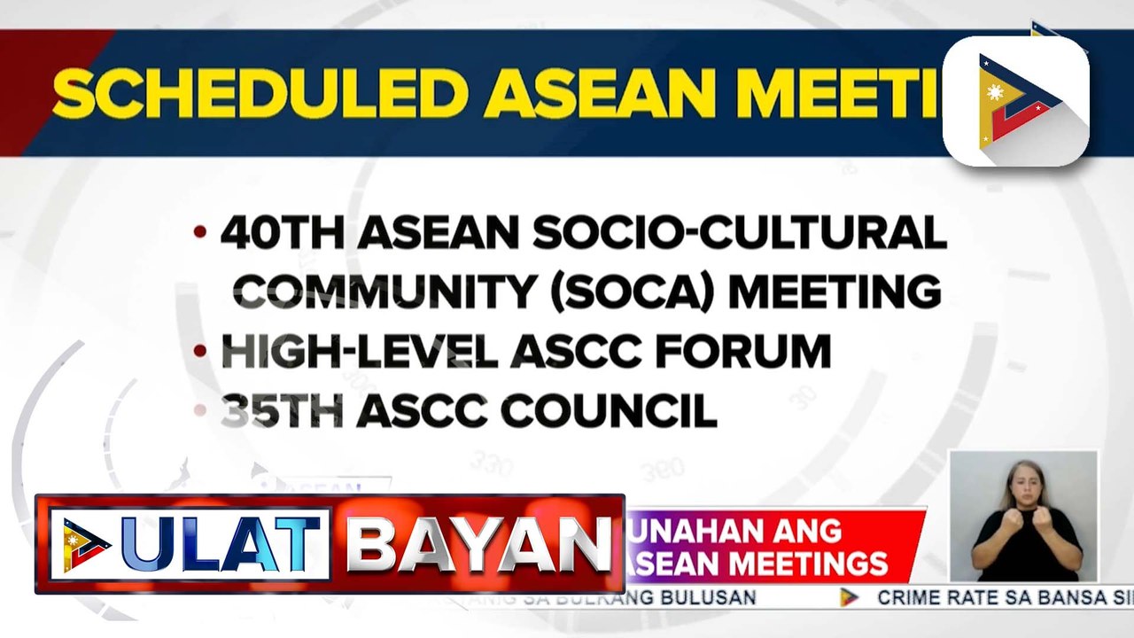 Family resilience, tututukan sa tatlong pulong na pangungunahan ng Pilipinas bilang chairship para sa ASEAN-Socio-Cultural Community Pillar
