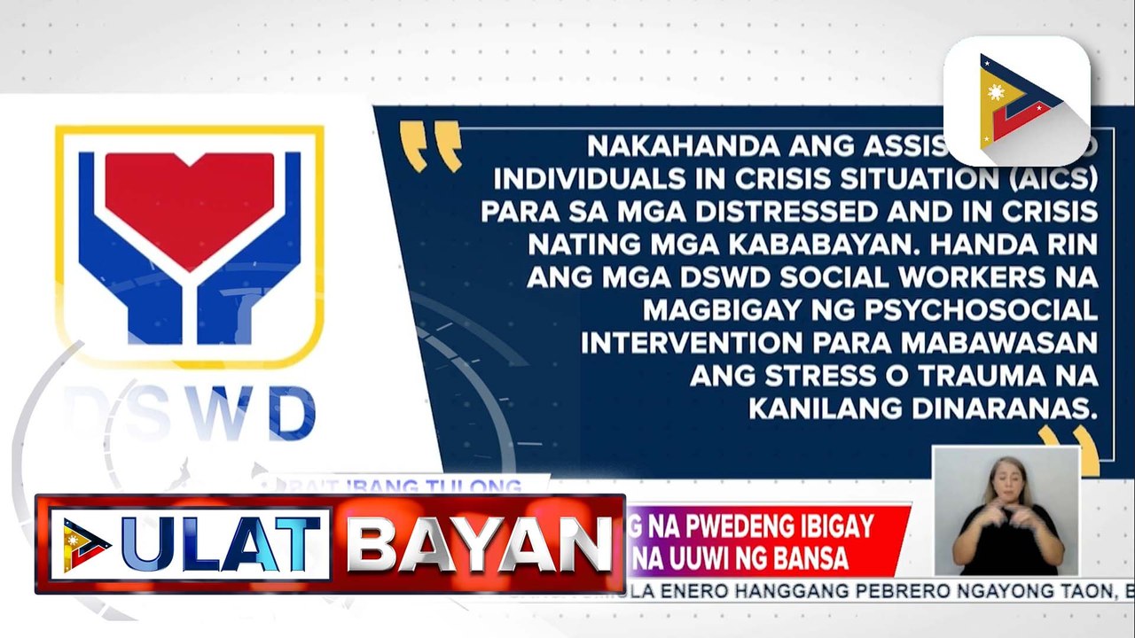 DSWD, inilatag ang mga tulong na puwedeng ibigay sa mga uuwing Pinoy mula sa Middle East