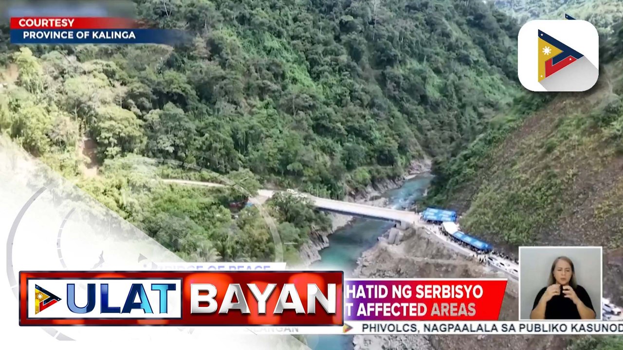Kapayapaan at pag-unlad, patuloy na inilalapit ng pamahalaan sa mga tinaguriang conflict affected areas | ulat ni Anjel Kim Pengosro ng PTV Cordillera