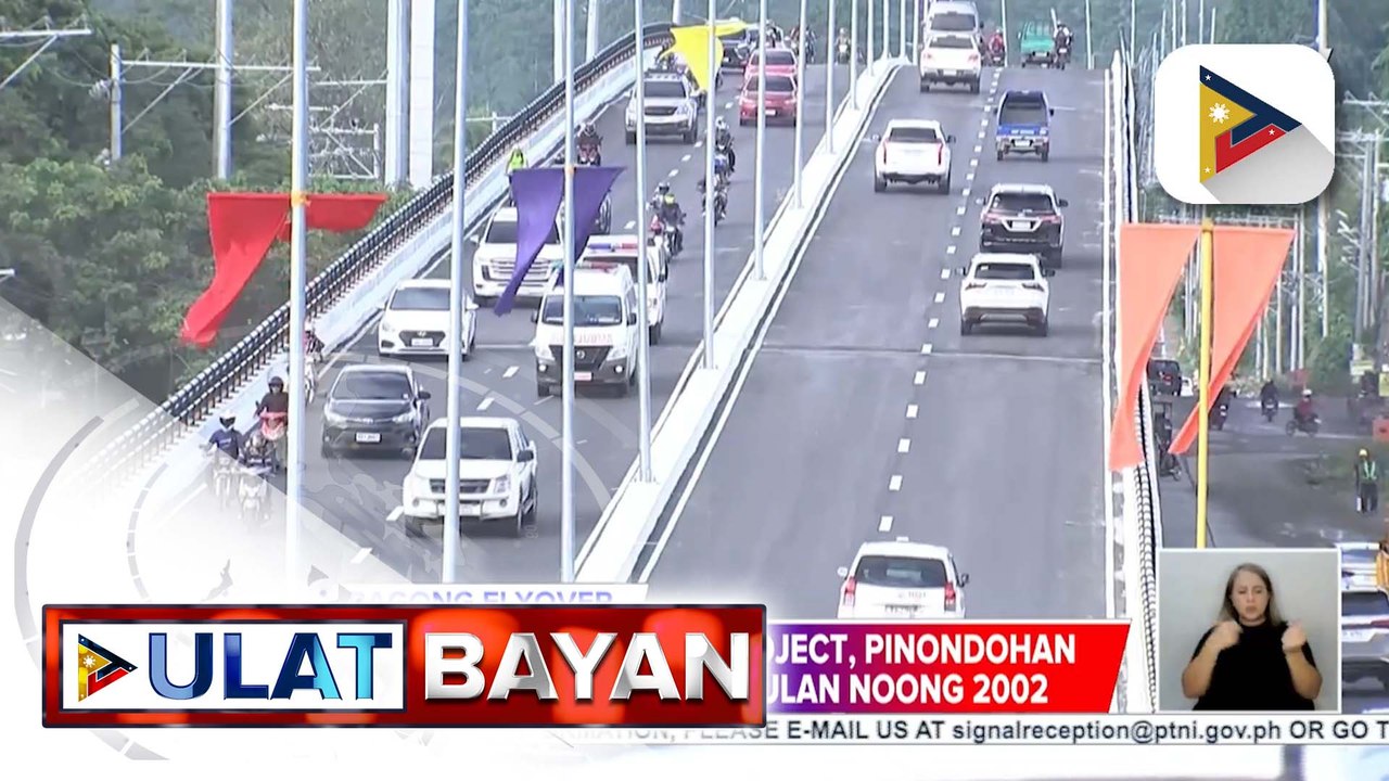 Maa-Magtuod Flyover sa Davao City, bukas na matapos ang mahigit dalawang dekada | ulat ni Jaira Mondez ng PTV Davao