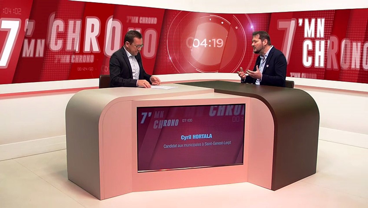 7 Minutes Chrono - Municipales 2026 : Cyril Hortala