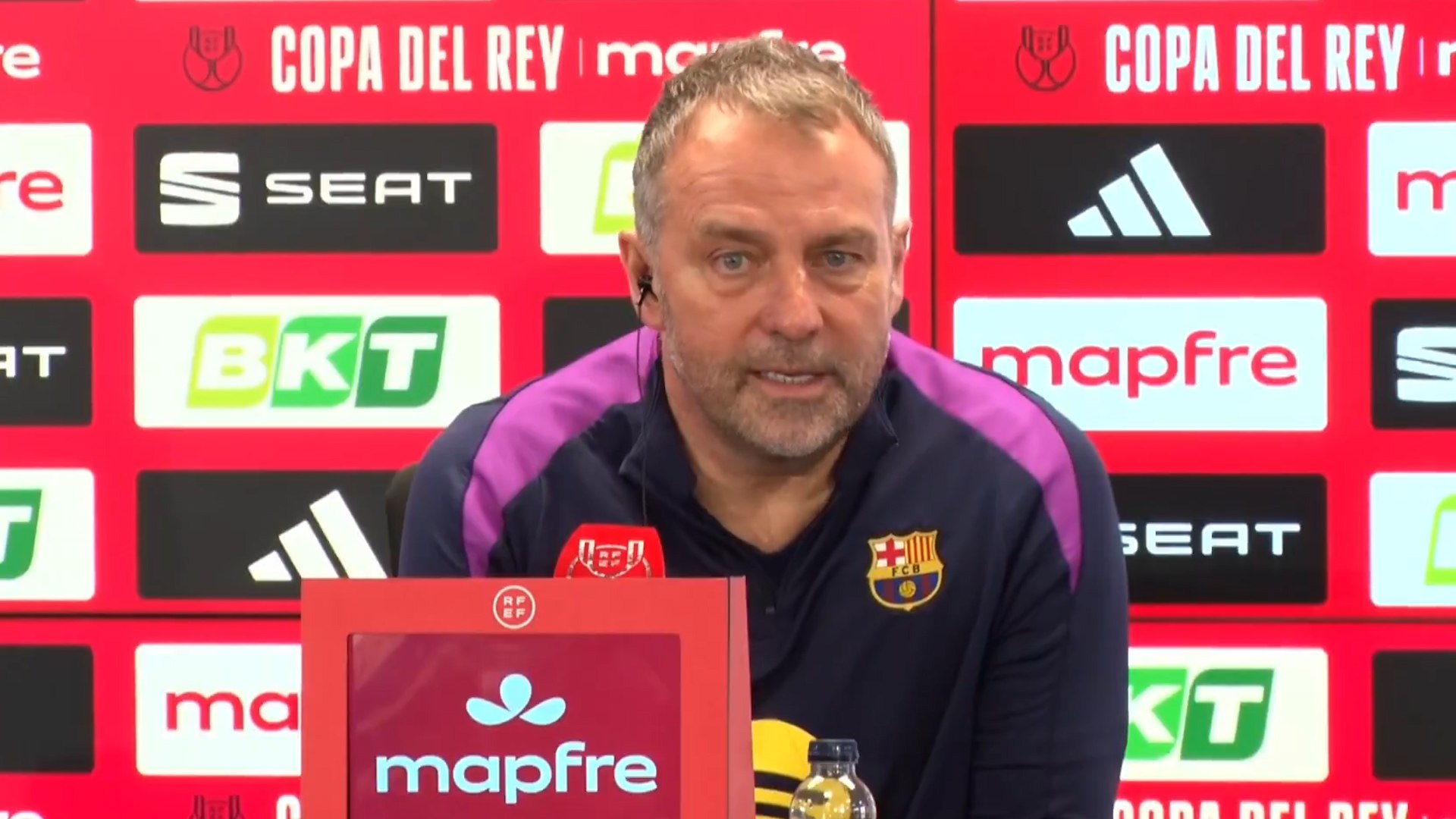 Flick, ante una situación inédita: "No me da miedo"