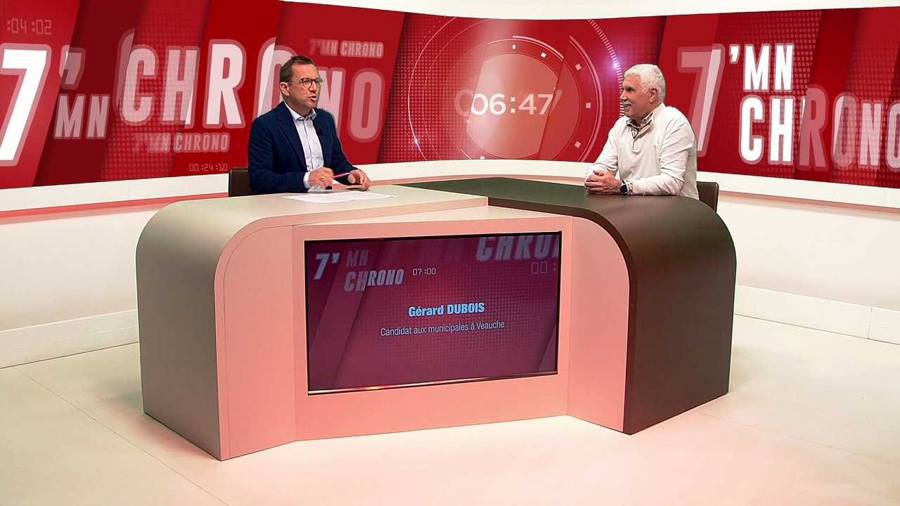 7 Minutes Chrono - Municipales 2026 : Gérard Dubois