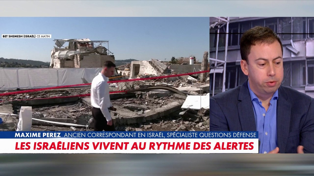 Maxime Perez : «Les Iraniens ne tirent pas des salves qui saturent le dôme de fer»