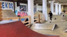Dedicated scooter enthusiast faces a surprising twist during an unfortunate skatepark visit