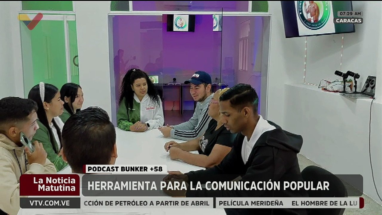 El Podcast Bunker +58 llega para ejecutar los proyectos de comunicación comunitaria en Caracas