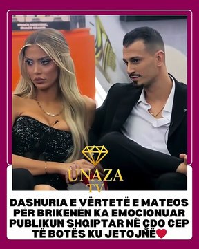 🔴Dashuria e vërtetë e Mateos për Brikenën ka emocionuar publikun shqiptar në çdo cep të botës ku jetojnë❤