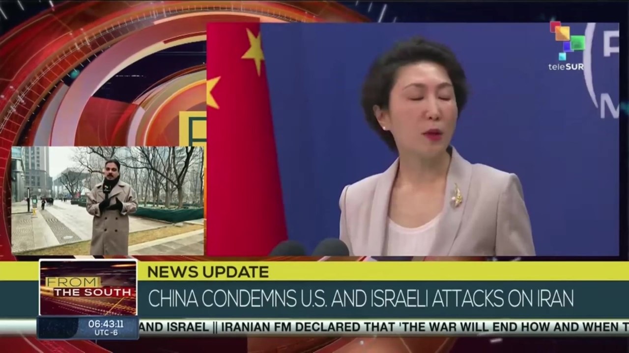 China condemns U.S. and Israeli attacks on Iran