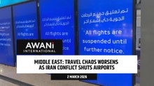 Travel chaos worsens as Iran conflict shuts Middle East airports