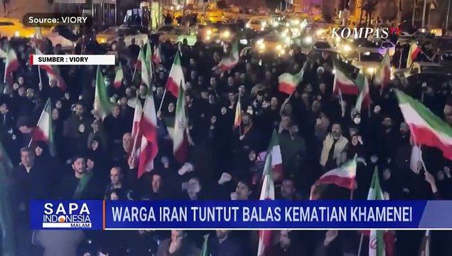 Warga Iran Serukan Balas Dendam Kematian Ayatollah Ali Khamenei dalam Serangan AS-Israel