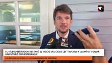 El vicegobernador Lucas Romero Spinelli destacó el inicio del ciclo lectivo 2026
